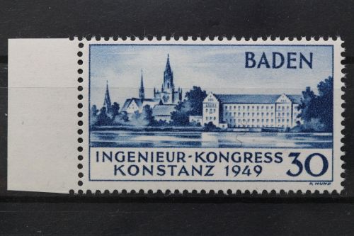Franz. Zone Baden, MiNr. 46 II, postfrisch, BPP Signatur