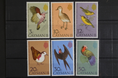 Cayman-Islands, Vögel, MiNr. 350-355, postfrisch