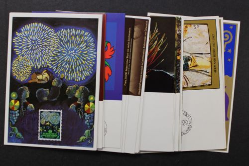 Liechtenstein, MiNr. 764-790, Jahrgang 1981, Maximumkarten