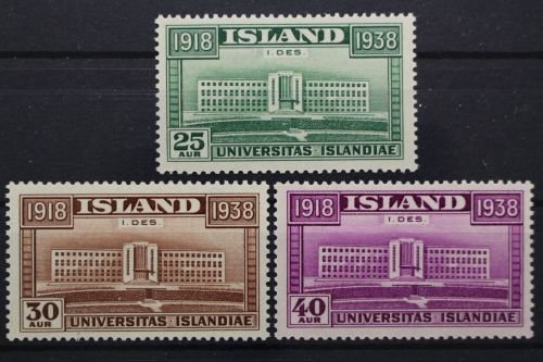 Island, MiNr. 200-202, postfrisch