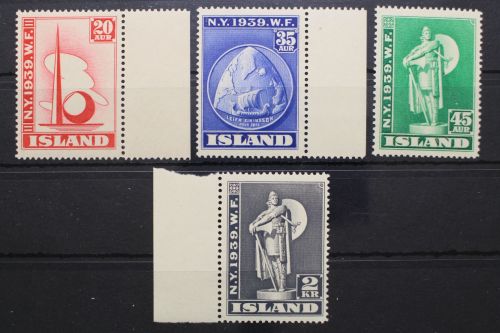 Island, MiNr. 204-207, postfrisch