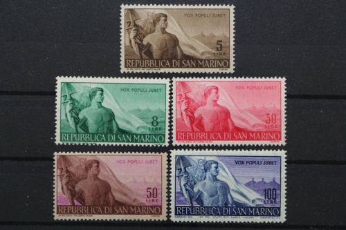 San Marino, MiNr. 397-401, postfrisch
