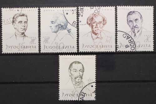 Jugoslawien, MiNr. 834-838, gestempelt