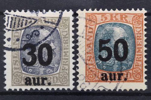 Island, MiNr. 112-113, gestempelt
