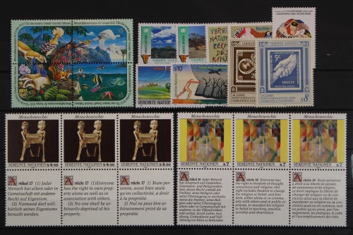 UNO - Wien, MiNr. 110-124, Jahrgang 1991, postfrisch
