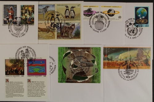 UNO - Wien, MiNr. 141-159, Jahrgang 1993, FDC