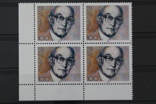 Deutschland, MiNr. 1584 Viererblock, Ecke links unten, postfrisch