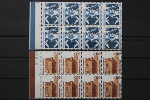 Deutschland, MiNr. 1347-1348 A, Achterblock, postfrisch
