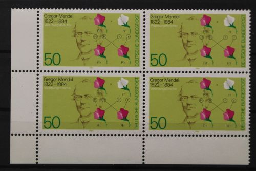 Deutschland, MiNr. 1199, Viererblock, Ecke li. unten, postfrisch