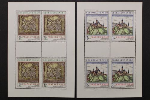 Tschechoslowakei, MiNr. 2343-2344, Kleinbogen, postfrisch