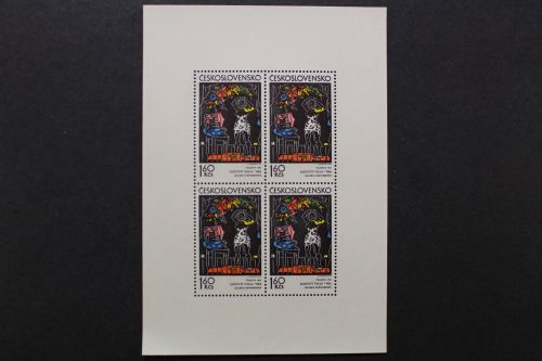 Tschechoslowakei, MiNr. 2064 Kleinbogen, postfrisch