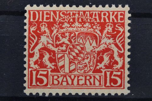 Bayern Dienst, MiNr. 19 c, postfrisch, BPP Signatur