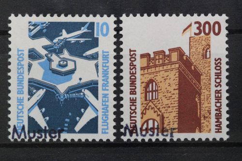 Deutschland (BRD), MiNr. 1347-1348 A Muster, postfrisch