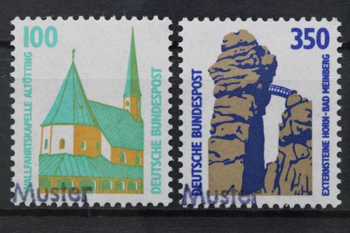 Deutschland (BRD), MiNr. 1406-1407 A Muster, postfrisch