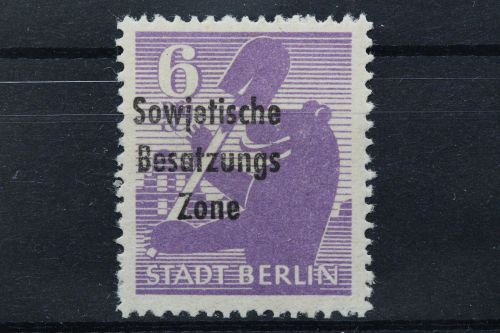 Sowj. Zone, MiNr. 201 A wb x, postfrisch, BPP Signatur