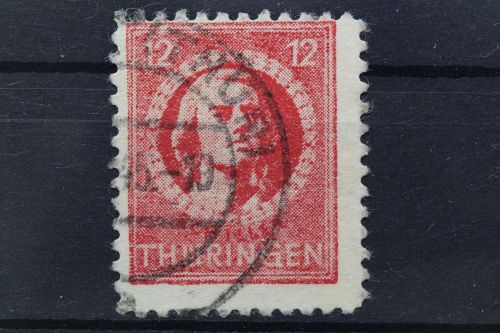 Sowj. Zone, MiNr. 97 A X a x, gestempelt, BPP Signatur