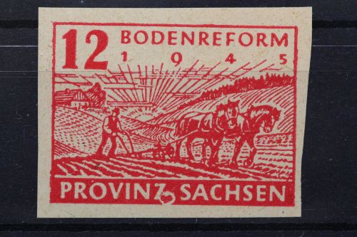 Sowj. Zone, MiNr. 86 PF II, postfrisch