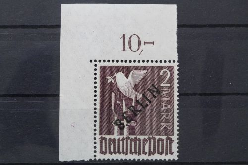 Berlin, MiNr. 18 Ecke links oben, ndgz, postfrisch, BPP Signatur