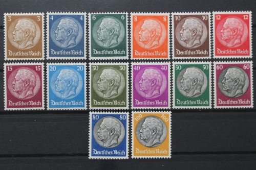 Deutsches Reich, MiNr. 482-495, postfrisch, BPP Signatur
