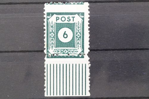 Sowj. Zone, MiNr. 43 D II b, Unterrand, postfrisch, BPP Signatur