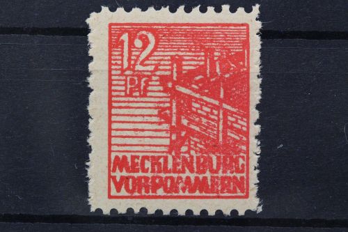 Sowj. Zone, MiNr. 36 y f, postfrisch, BPP Signatur