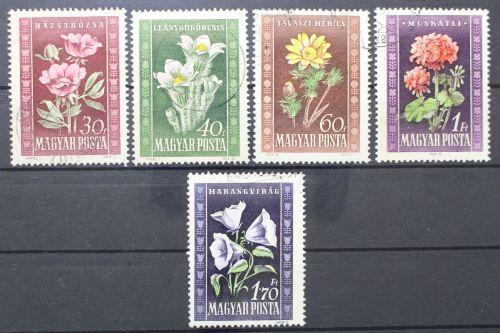 Ungarn, MiNr. 1112-1116, gestempelt