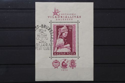 Ungarn, MiNr. Block 27 A, gestempelt