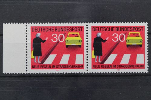 Deutschland (BRD), MiNr. 673 PF I, Paar, postfrisch