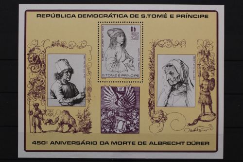 Sao Tome u. Principe, MiNr. Block 37, postfrisch