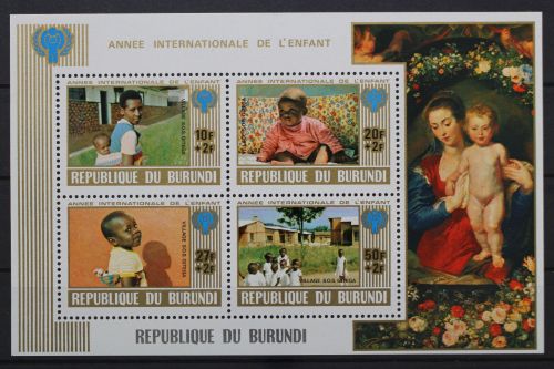 Burundi, MiNr. Block 109, postfrisch