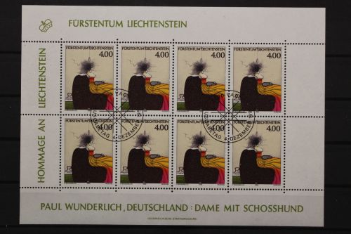 Liechtenstein, MiNr. 1123 Kleinbogen, gestempelt