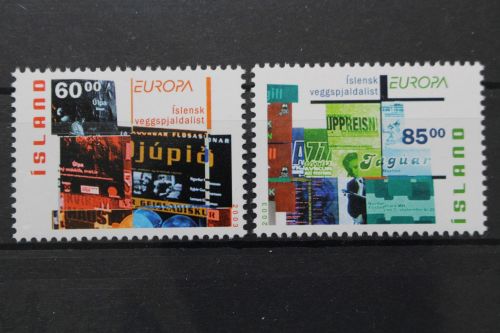 Island, MiNr. 1038-1039 A, postfrisch