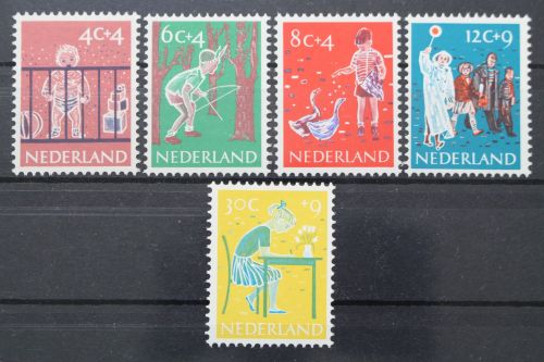 Niederlande, MiNr. 739-743, postfrisch