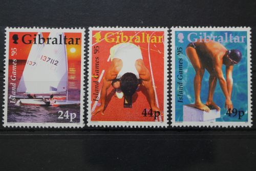 Gibraltar, MiNr. 715-717, postfrisch