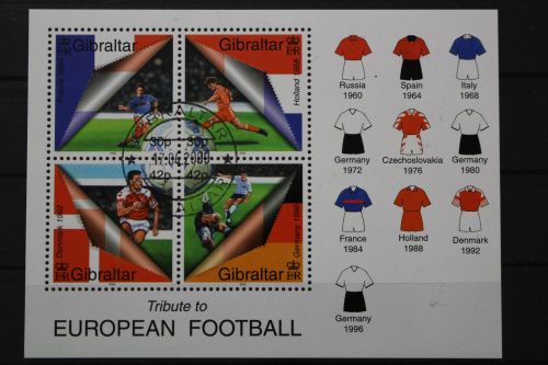 Gibraltar, MiNr. Block 40, gestempelt