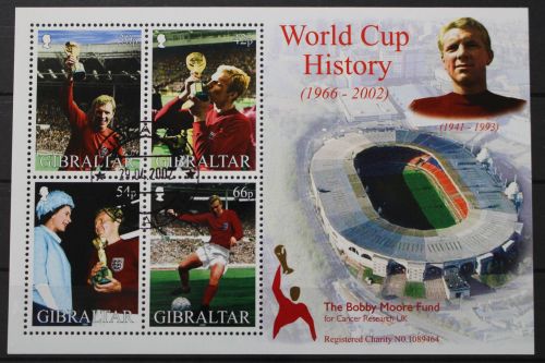 Gibraltar, MiNr. Block 50, gestempelt