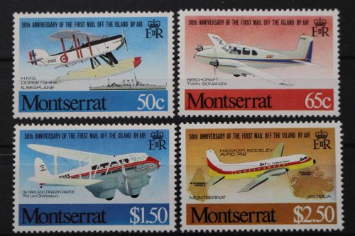 Montserrat, MiNr. 472-475, postfrisch