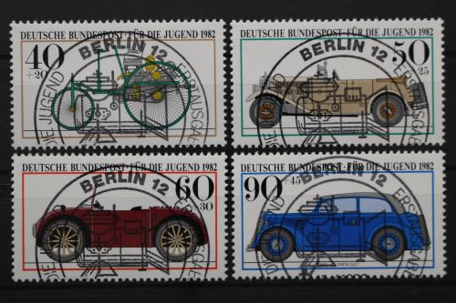 Deutschland (BRD), MiNr. 1123-1126 zentrisch Berlin, ESST