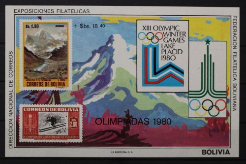 Bolivien, MiNr. Block 89, postfrisch