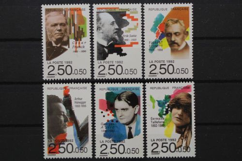 Frankreich, MiNr. 2892-2897, postfrisch
