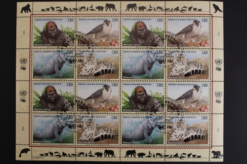 UNO - Genf, MiNr. 227-230 Kleinbogen, ESST