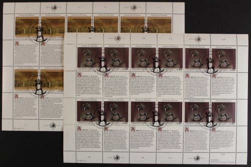 UNO - Genf, MiNr. 223-224 ZD Bogen, ESST