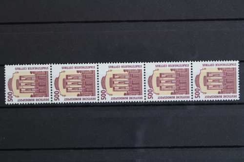 Deutschland (BRD), MiNr. 1679 R I, 5er Streifen, postfrisch
