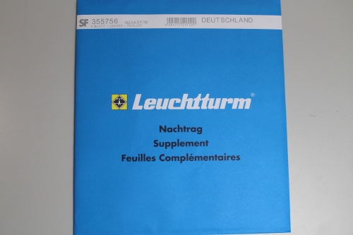 Leuchtturm SF, Vordruckblätter Deutschland 2016