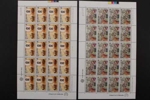 Zypern, MiNr. 566-567, 20er Bögen, postfrisch