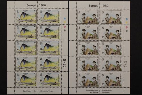 Gibraltar, MiNr. 451-452 Kleinbögen, postfrisch