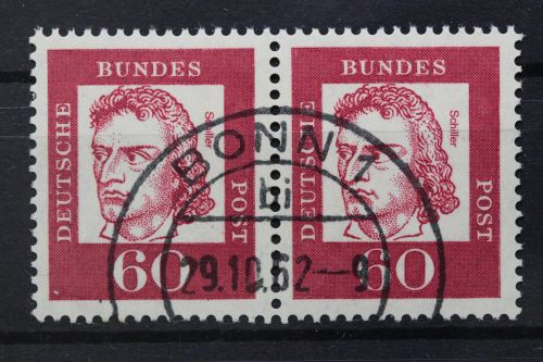 Deutschland (BRD), MiNr. 357 y WP, gestempelt