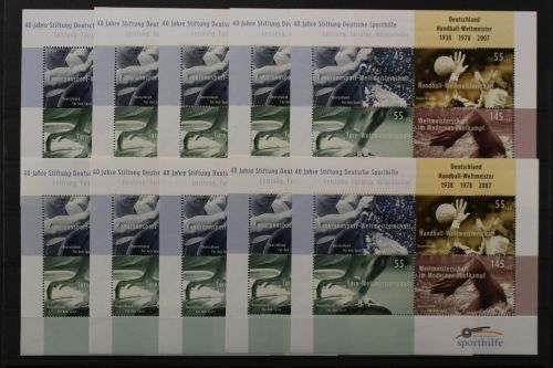Deutschland (BRD), MiNr. Block 70, 10 Blöcke, postfrisch