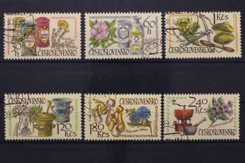 Tschechoslowakei, MiNr. 2023-2028, gestempelt