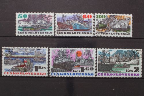 Tschechoslowakei, MiNr. 2091-2096, gestempelt
